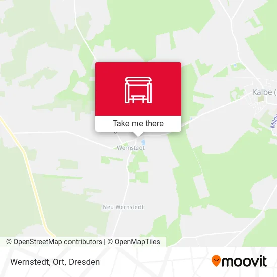 Wernstedt, Ort map
