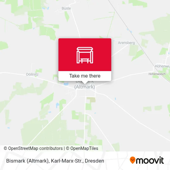 Bismark (Altmark), Karl-Marx-Str. map