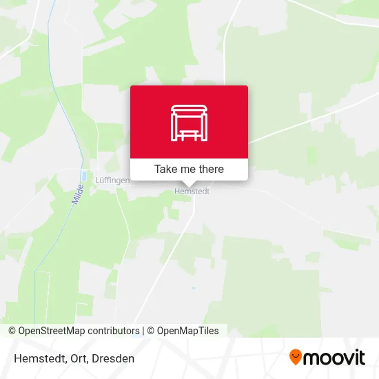 Hemstedt, Ort map