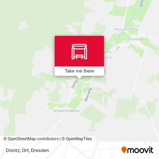 Dönitz, Ort map