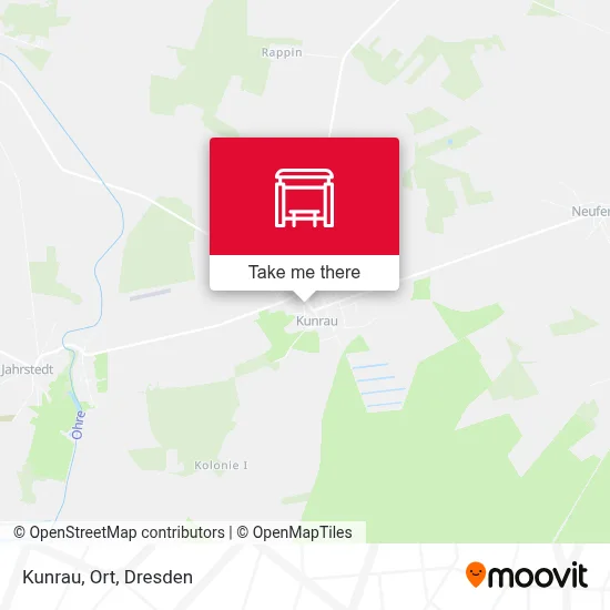 Kunrau, Ort map