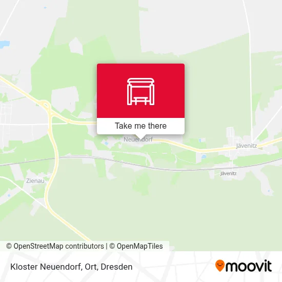 Kloster Neuendorf, Ort map
