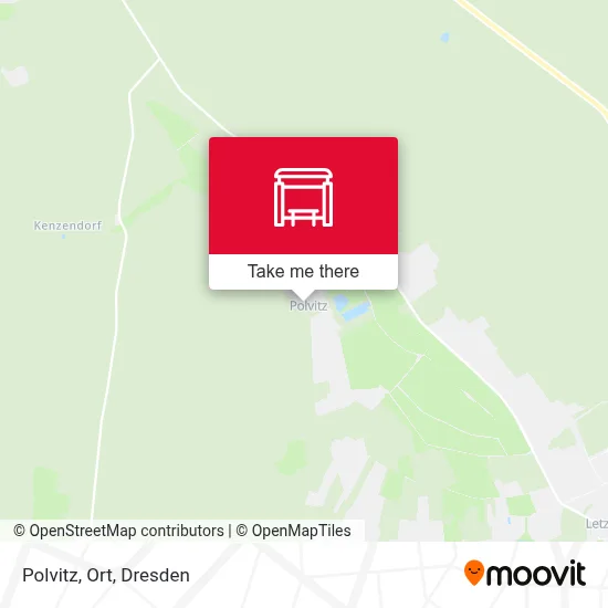 Polvitz, Ort map