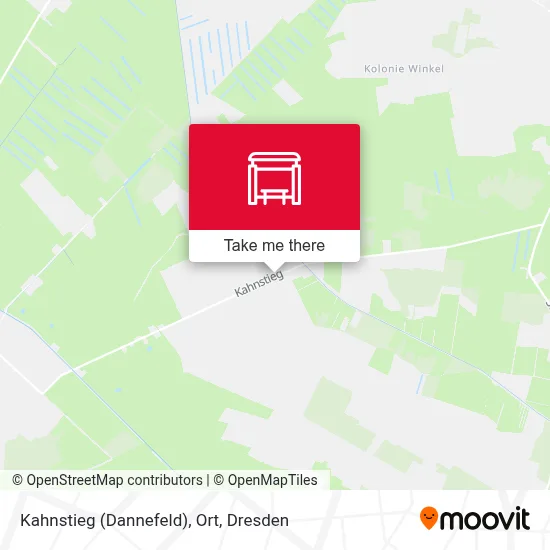 Kahnstieg (Dannefeld), Ort map