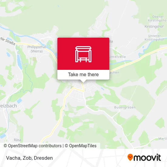 Vacha, Zob map