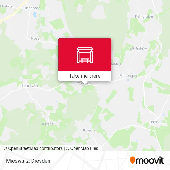 Mieswarz map