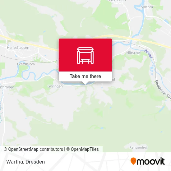 Wartha map
