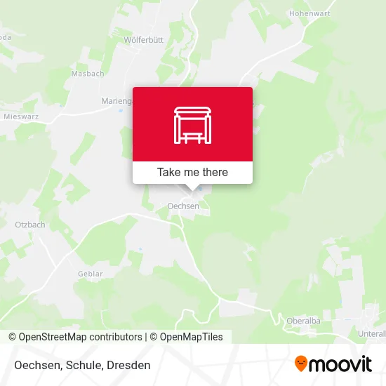 Oechsen, Schule map