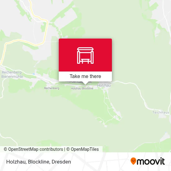 Holzhau, Blockline map