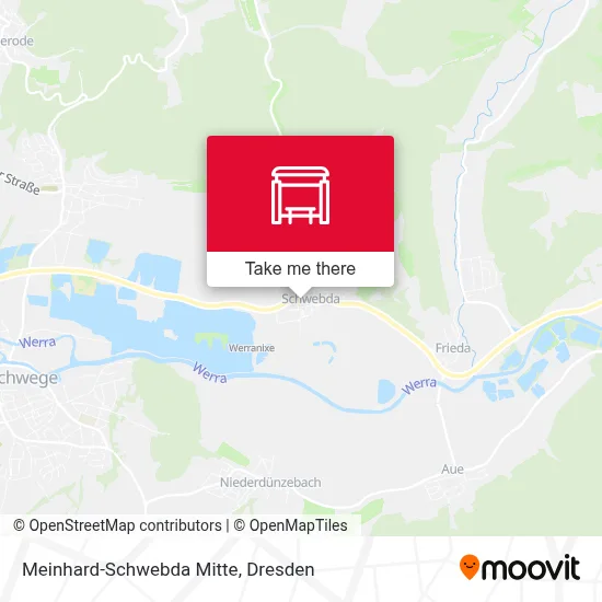 Meinhard-Schwebda Mitte map
