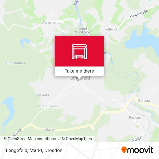 Lengefeld, Markt map