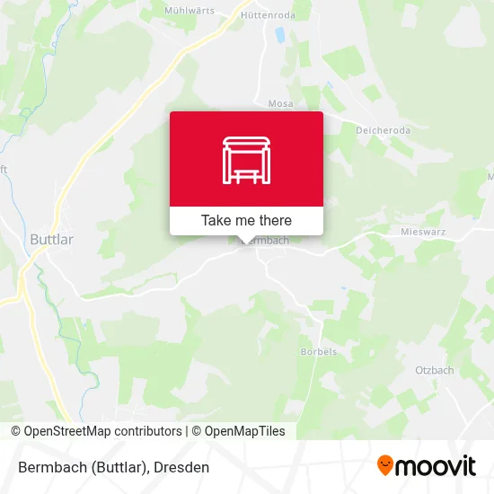 Bermbach (Buttlar) map