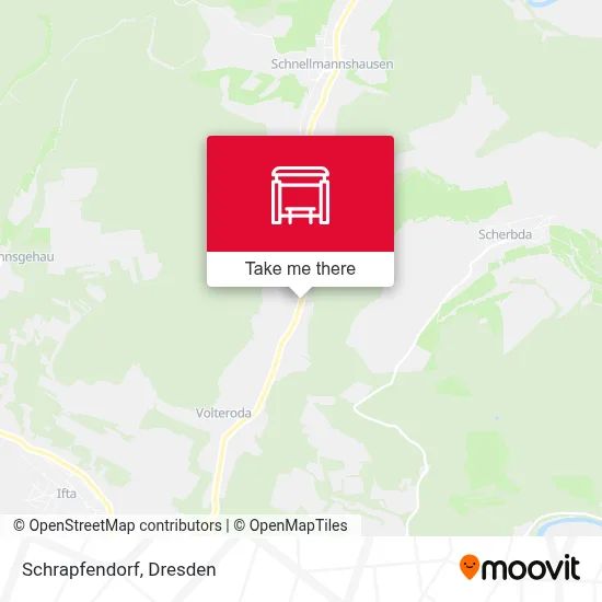 Schrapfendorf map