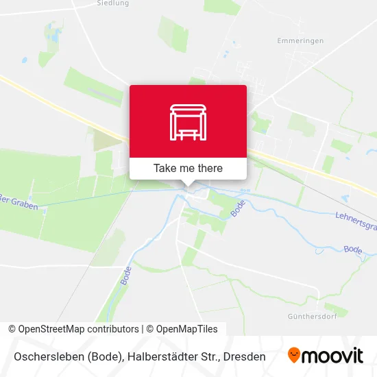 Oschersleben (Bode), Halberstädter Str. map