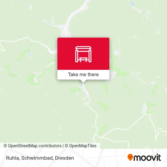 Ruhla, Schwimmbad map