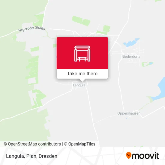 Langula, Plan map