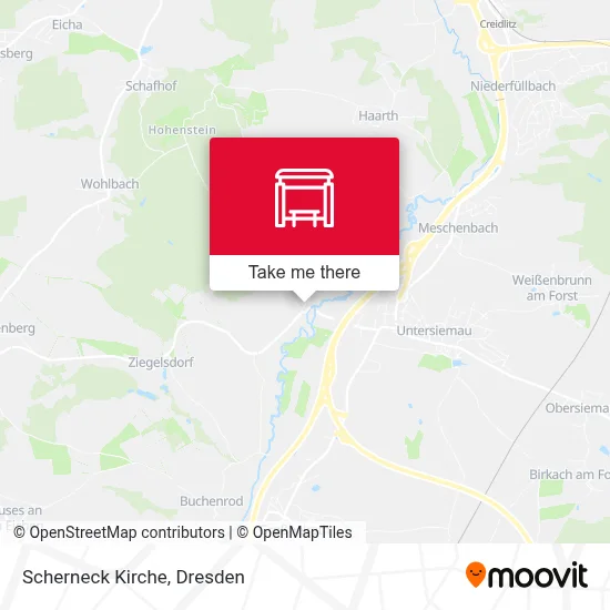 Scherneck Kirche map
