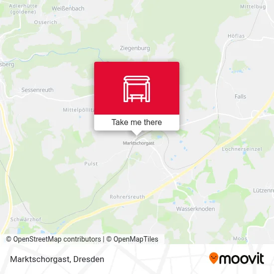 Marktschorgast map