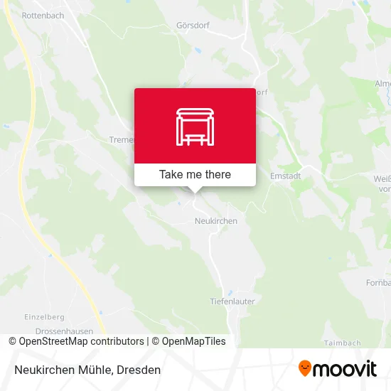 Neukirchen Mühle map