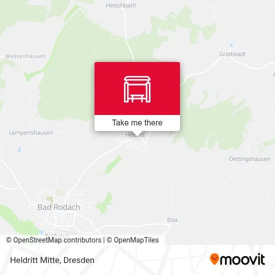 Heldritt Mitte map