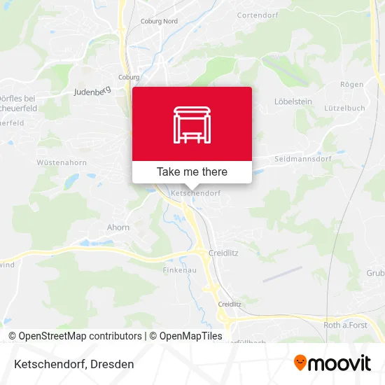 Ketschendorf map