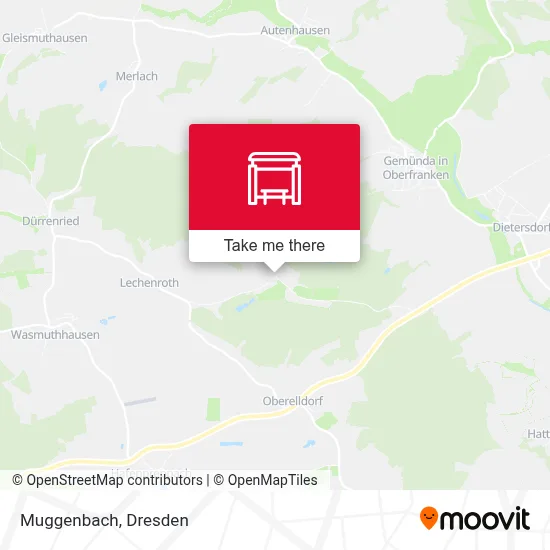Muggenbach map