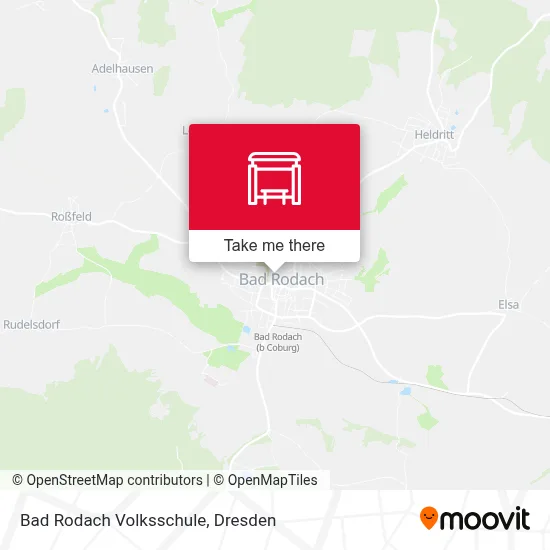 Bad Rodach Volksschule map