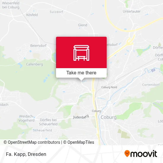 Fa. Kapp map