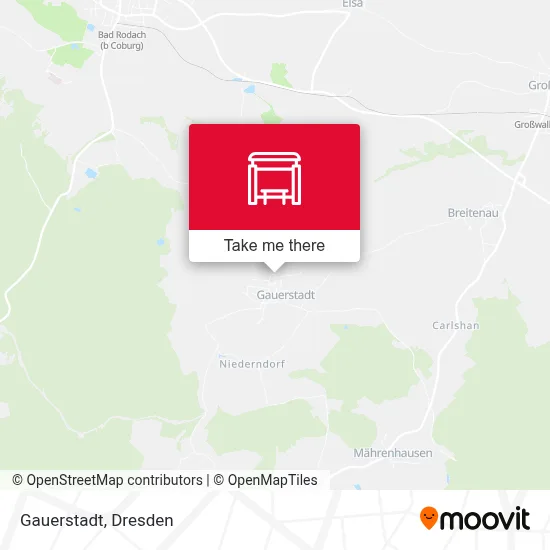 Gauerstadt map