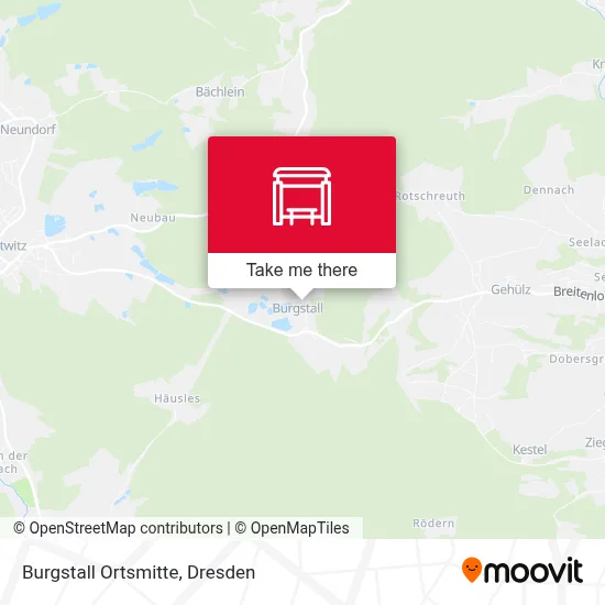Burgstall Ortsmitte map