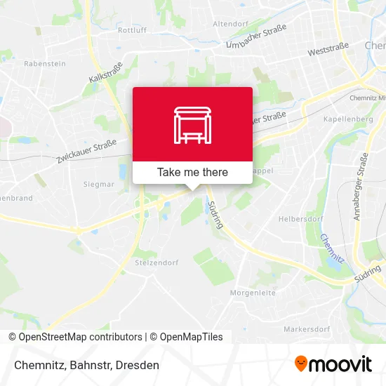 Chemnitz, Bahnstr map