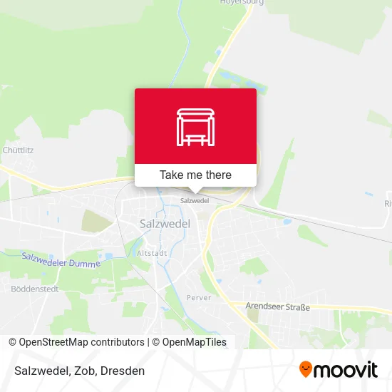 Карта Salzwedel, Zob