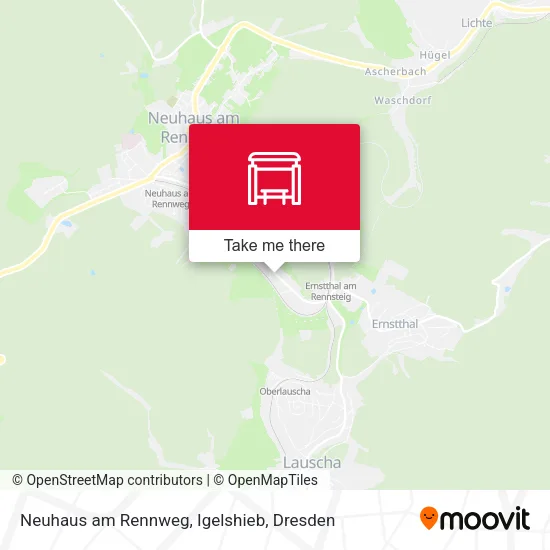 Neuhaus am Rennweg, Igelshieb map