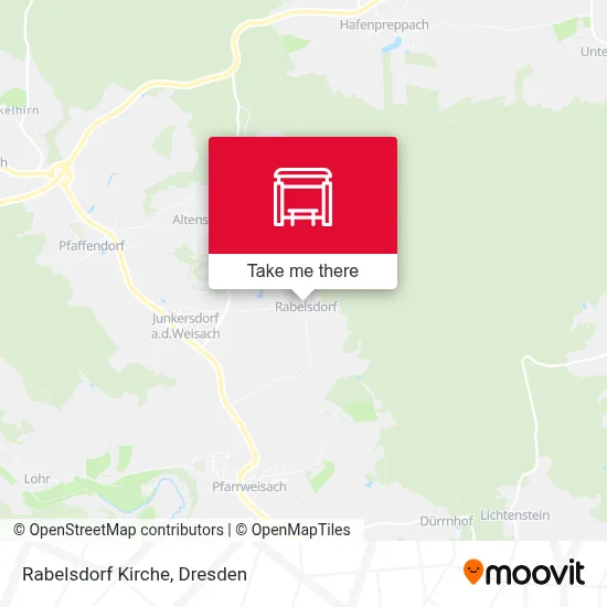 Rabelsdorf Kirche map
