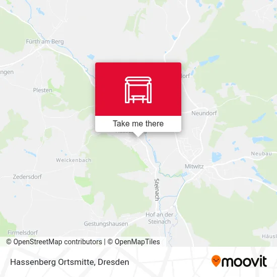 Hassenberg Ortsmitte map