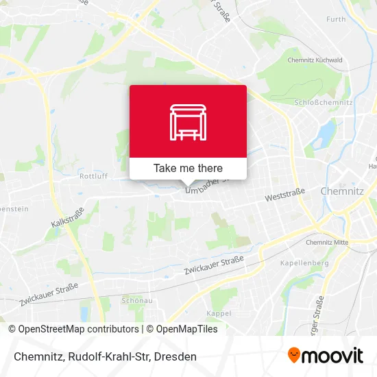 Chemnitz, Rudolf-Krahl-Str map