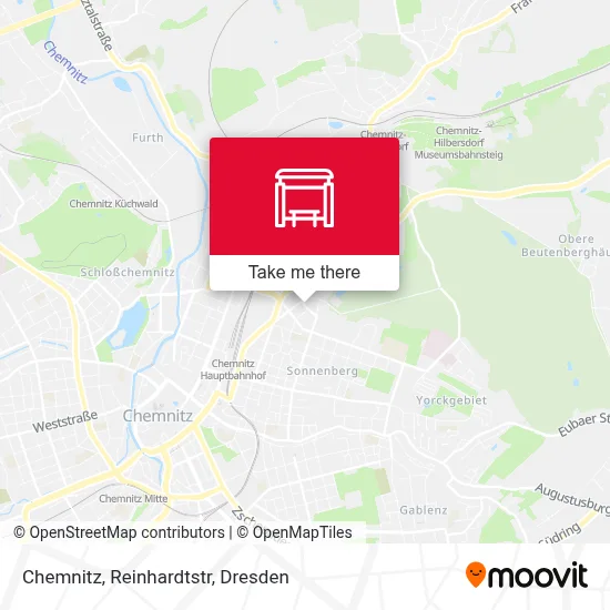 Chemnitz, Reinhardtstr map
