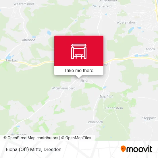 Eicha (Ofr) Mitte map