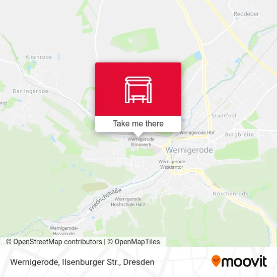 Wernigerode, Ilsenburger Str. map