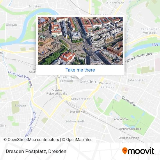Dresden Postplatz map