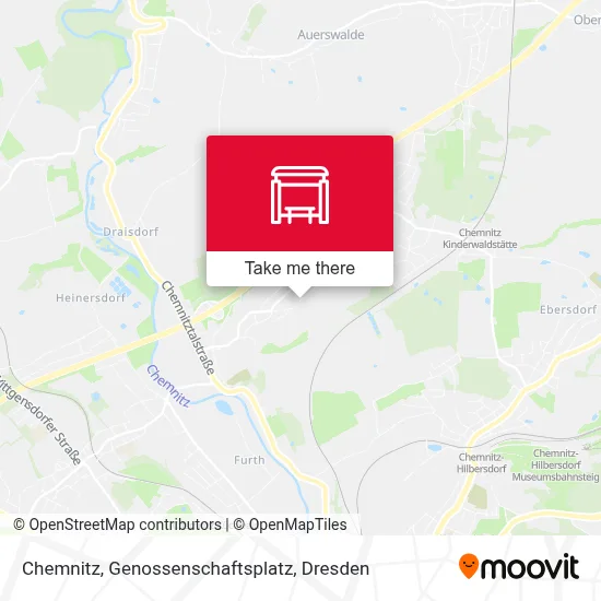 Chemnitz, Genossenschaftsplatz map