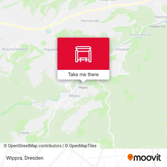 Wippra map