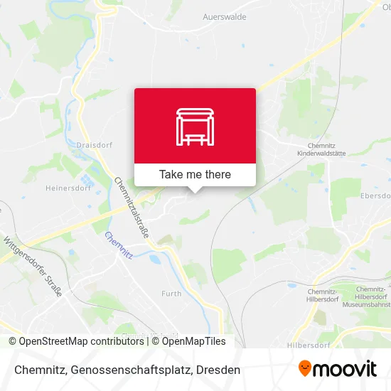 Chemnitz, Genossenschaftsplatz map