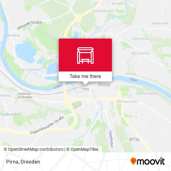 Карта Pirna