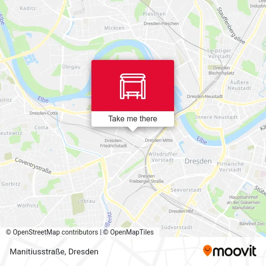 Manitiusstraße map