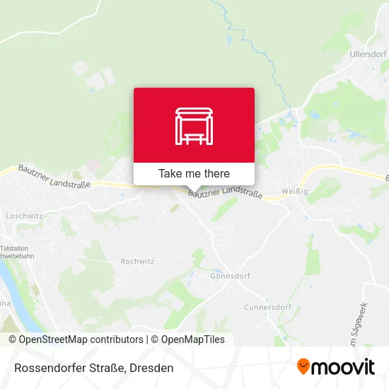 Rossendorfer Straße map