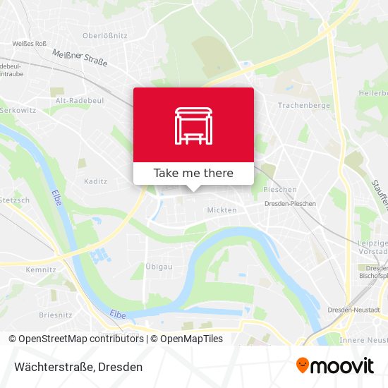 Wächterstraße map