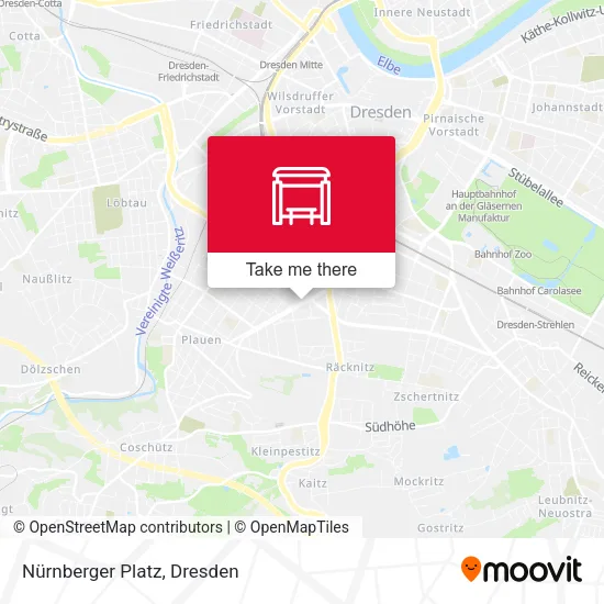 Карта Nürnberger Platz