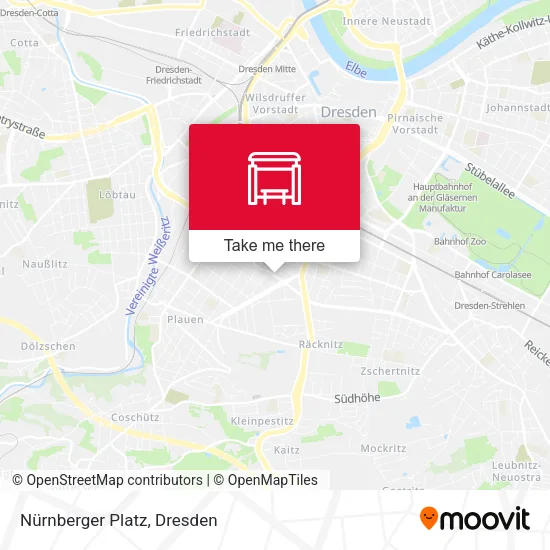 Карта Nürnberger Platz