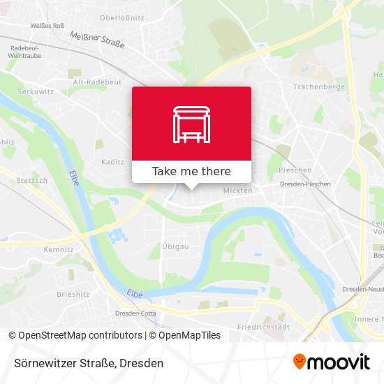 Sörnewitzer Straße map